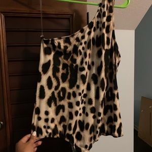 NWOT leopard print bodysuit
